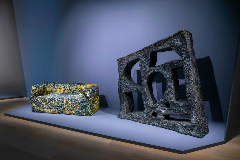 Installation view of Sang Hoon Kim exhibition