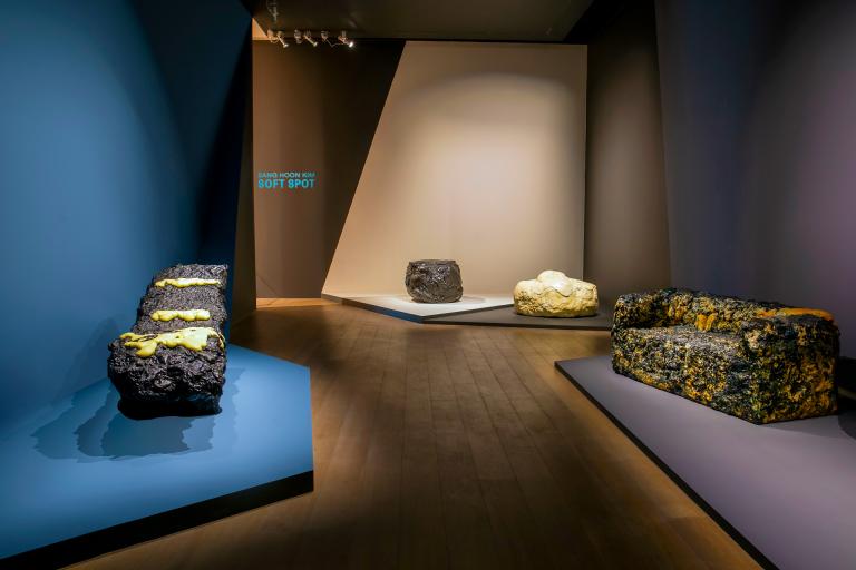 Installation view of Sang Hoon Kim exhibition