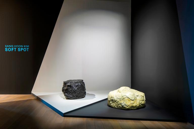 Installation view of Sang Hoon Kim exhibition