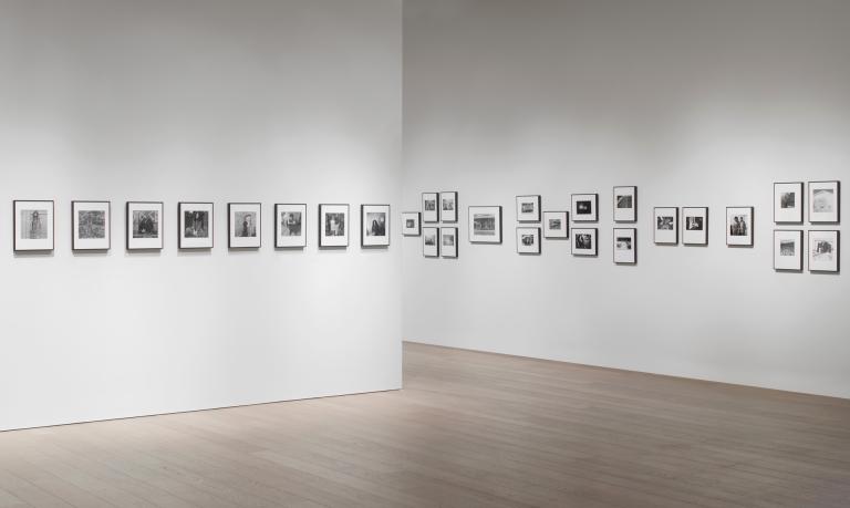 installation view of Elaine Mayes exhibition