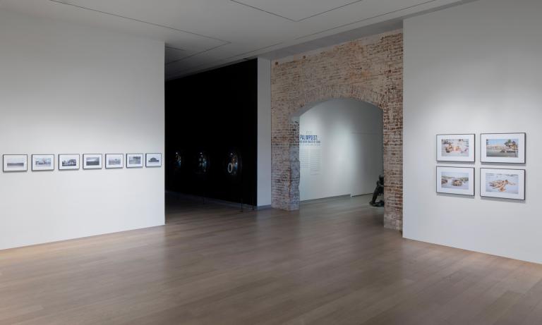 installation view of Elaine Mayes exhibition