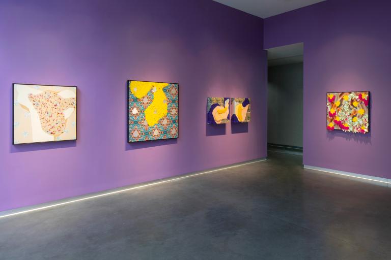 Installation view of Kenzie Adair exhibition
