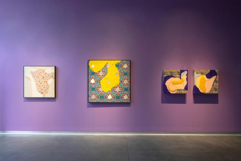 Installation view of Kenzie Adair exhibition