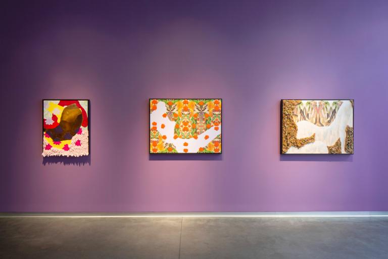 Installation view of Kenzie Adair exhibition