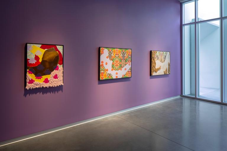 Installation view of Kenzie Adair exhibition