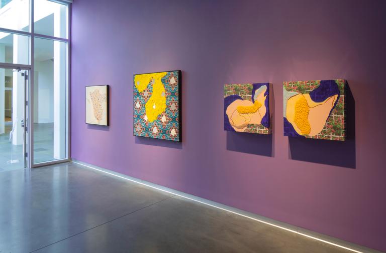 Installation view of Kenzie Adair exhibition