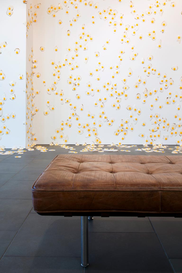 installation view of Christopher Chiappa exhibition