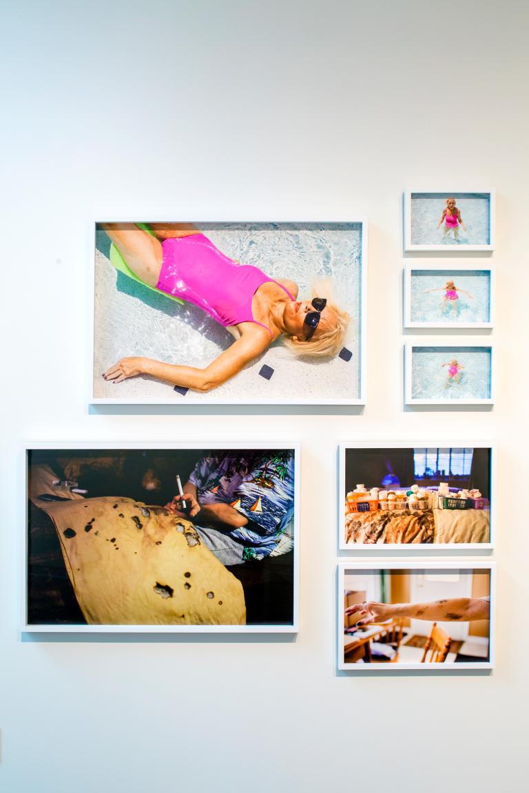 Installation view of Melissa Spitz exhibition