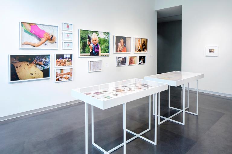Installation view of Melissa Spitz exhibition