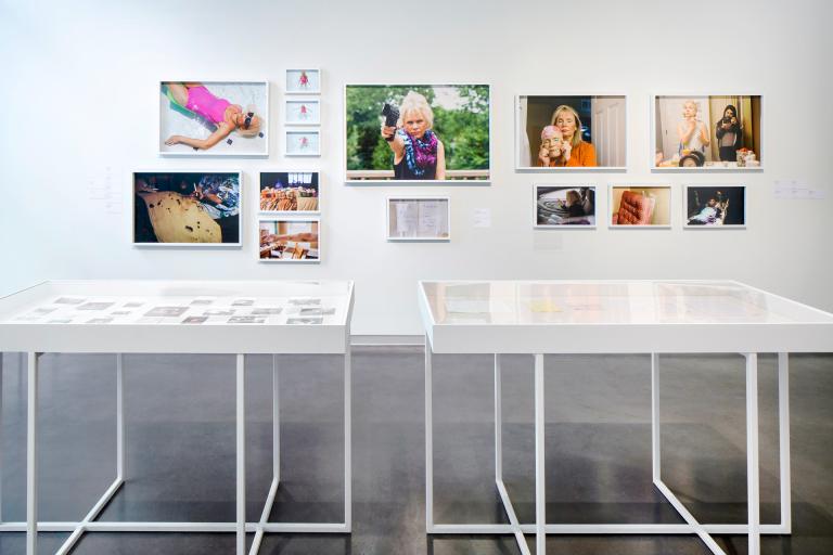 Installation view of Melissa Spitz exhibition