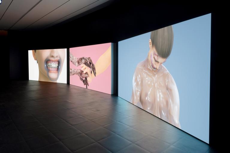 Installation image of Kate Cooper exhibition