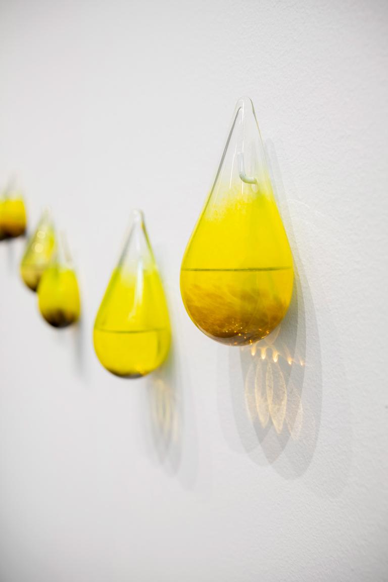 Installation images for Gyun Hur exhibition