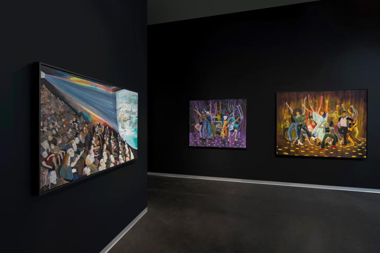 Installation view of Maggie Ellis exhibition
