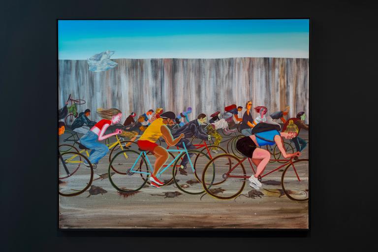 Installation view of Maggie Ellis exhibition