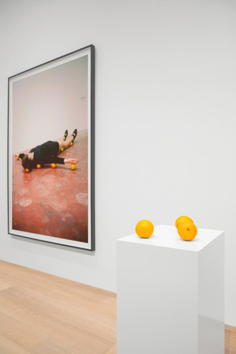 installation view of Erin Wurm exhibition