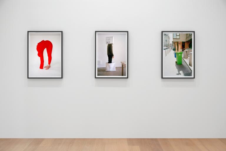 installation view of Erin Wurm exhibition