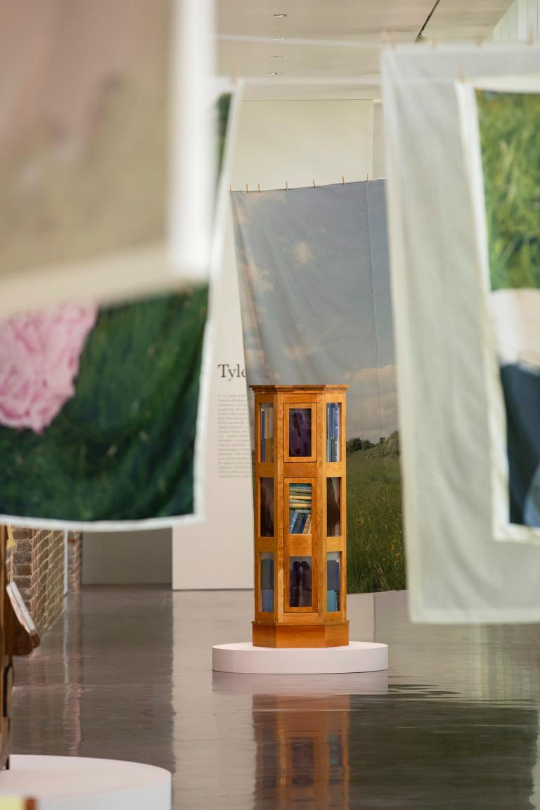 Installation view of Tyler Mitchell exhibition