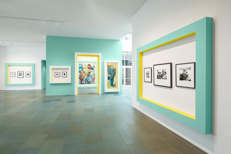 Installation view of Likewise exhibition