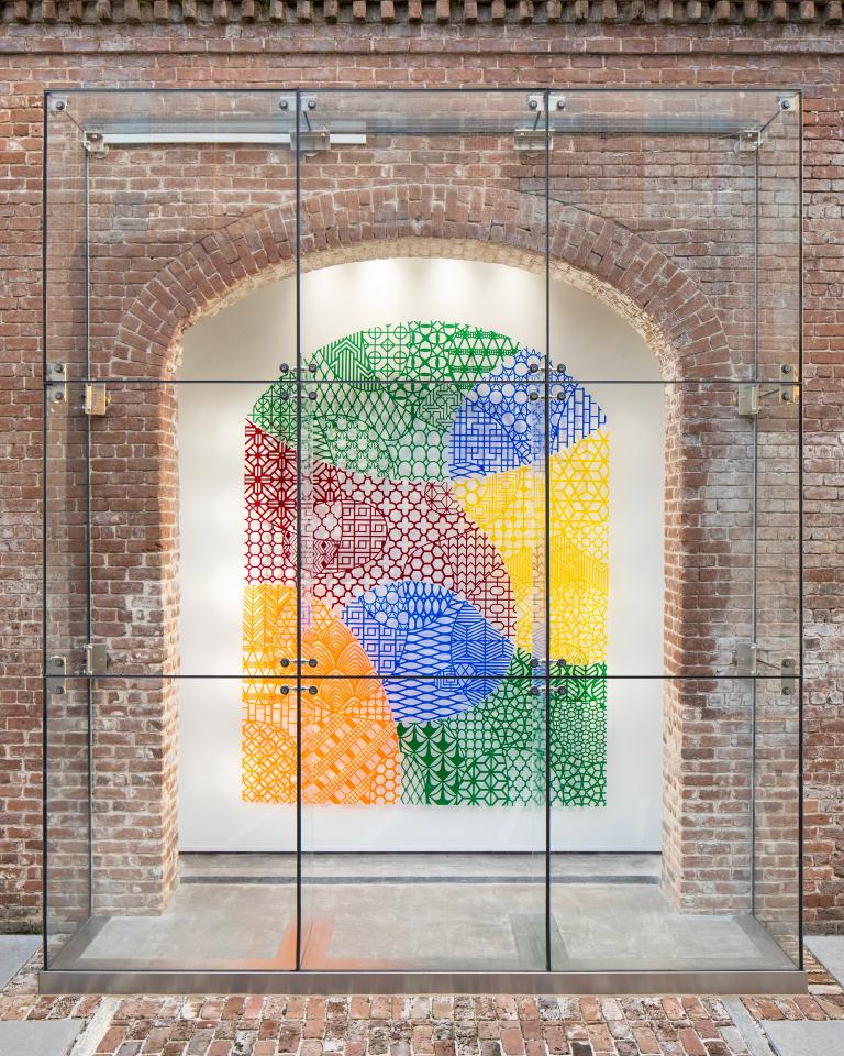 installation view of Nevin Aladag exhibition