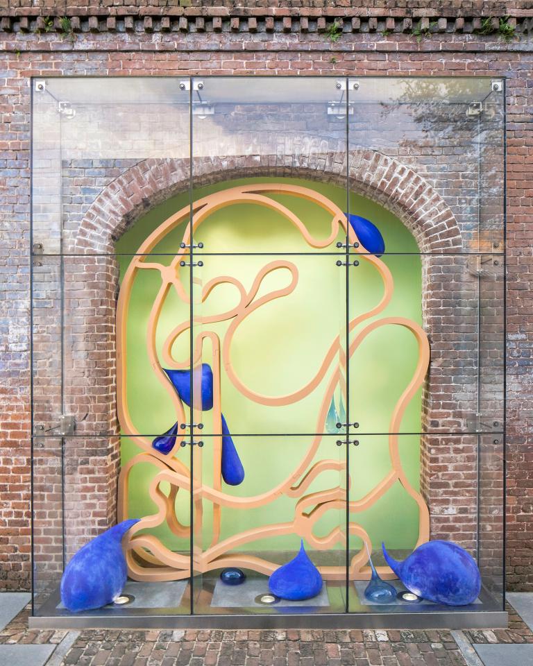 Installation view of Holly Hendry exhibition