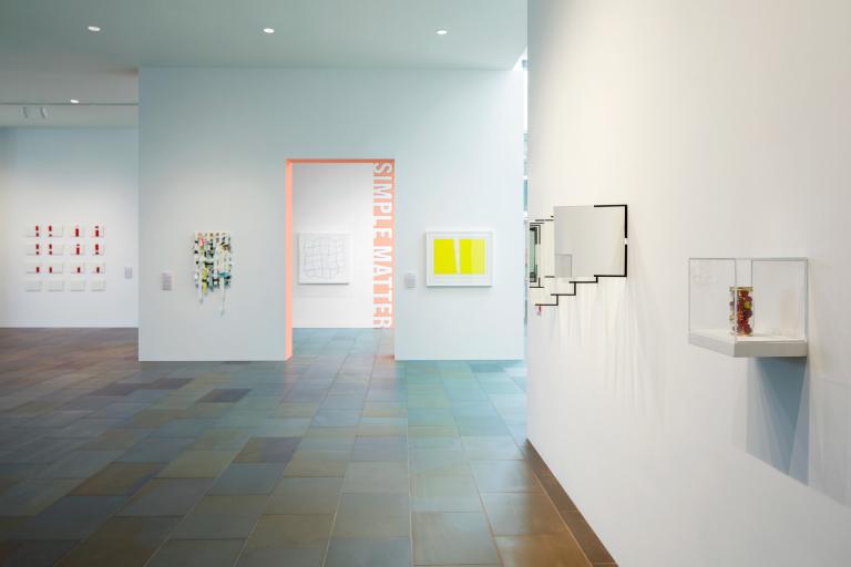 Installation view of No Simple Matter exhibition 
