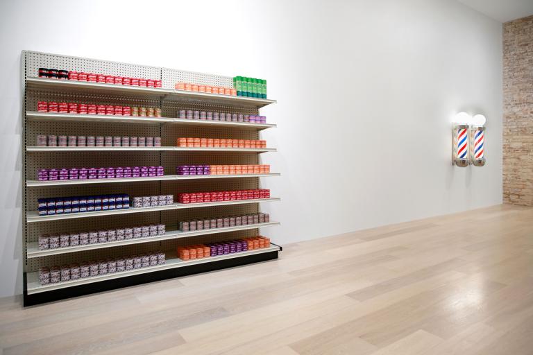 Installation view of Anthony Akinbola exhibition