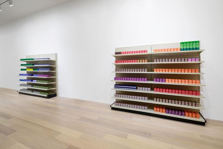 Installation view of Anthony Akinbola exhibition