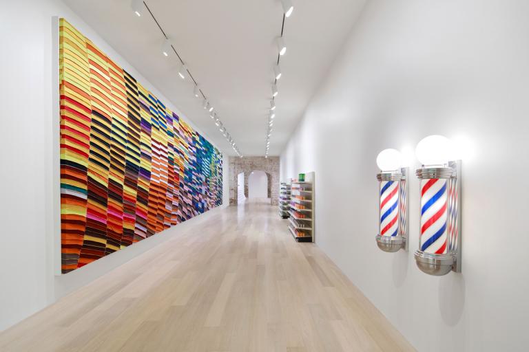 Installation view of Anthony Akinbola exhibition