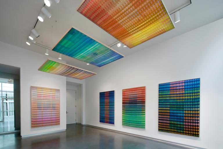 installation view of Anya Molyviatis exhibition