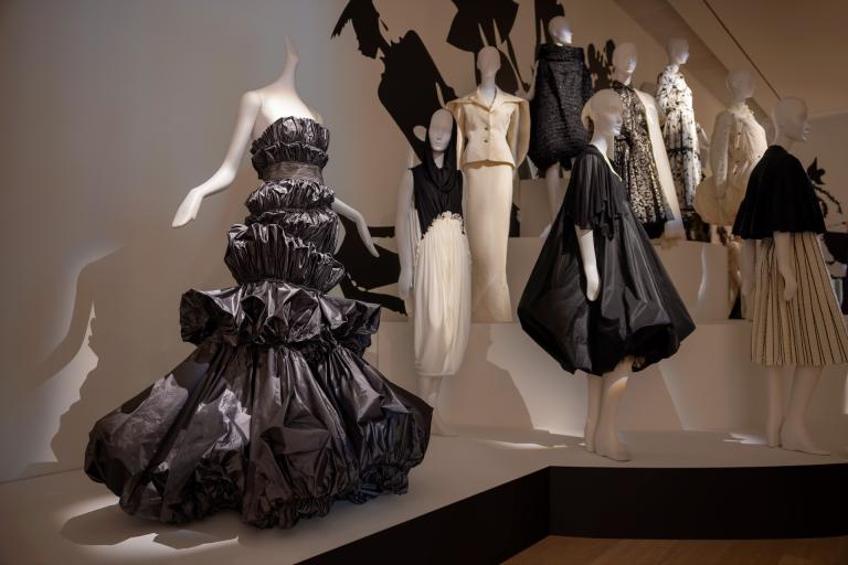 installation view of Isabel Toledo exhibition