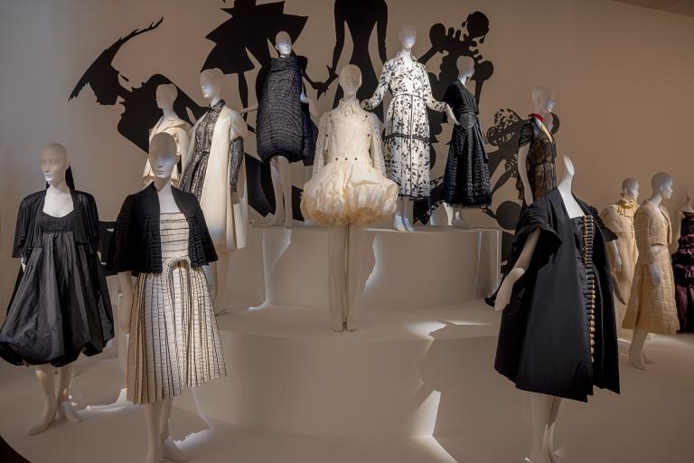 installation view of Isabel Toledo exhibition
