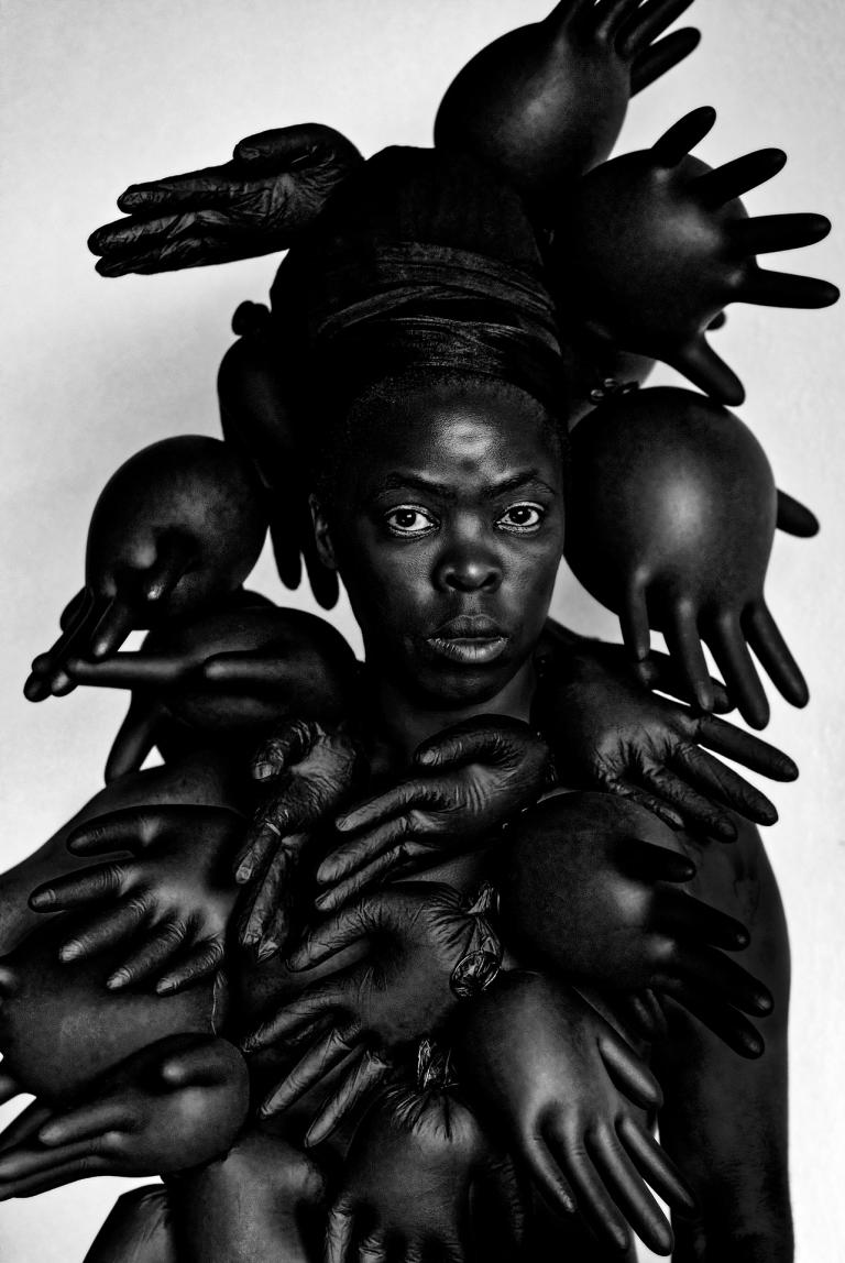 Zanele Muholi, "Phila I, Parktown," 2016, edition of 8 + 2 artist’s proofs. Courtesy of Southern Guild and Yancey Richardson. © Zanele Muholi. signature image for Zanele Muholi exhibition