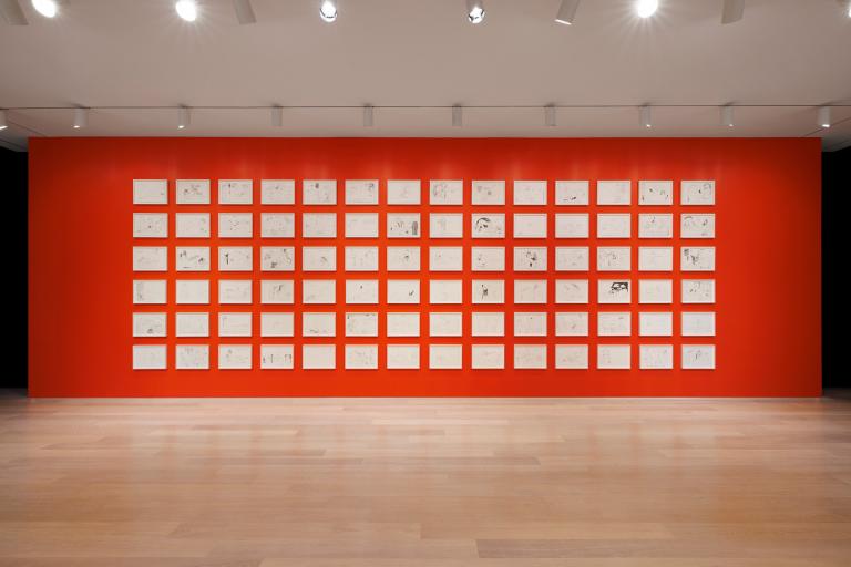 installation view of christina quarles exhibition