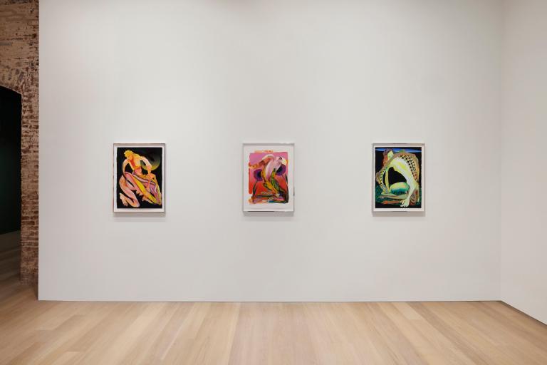 installation view of christina quarles exhibition
