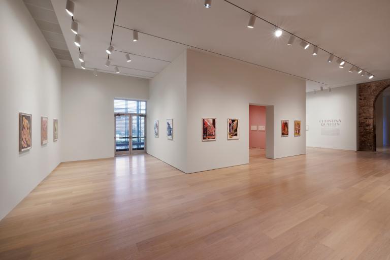 installation view of christina quarles exhibition
