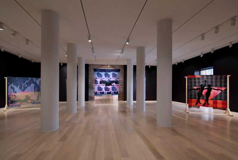 install views of diedrick brackens exhibition
