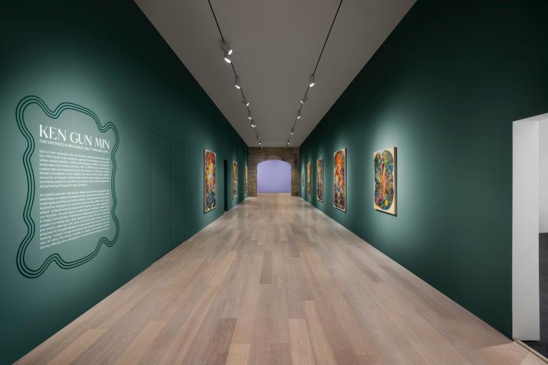 install view of ken gun min exhibition