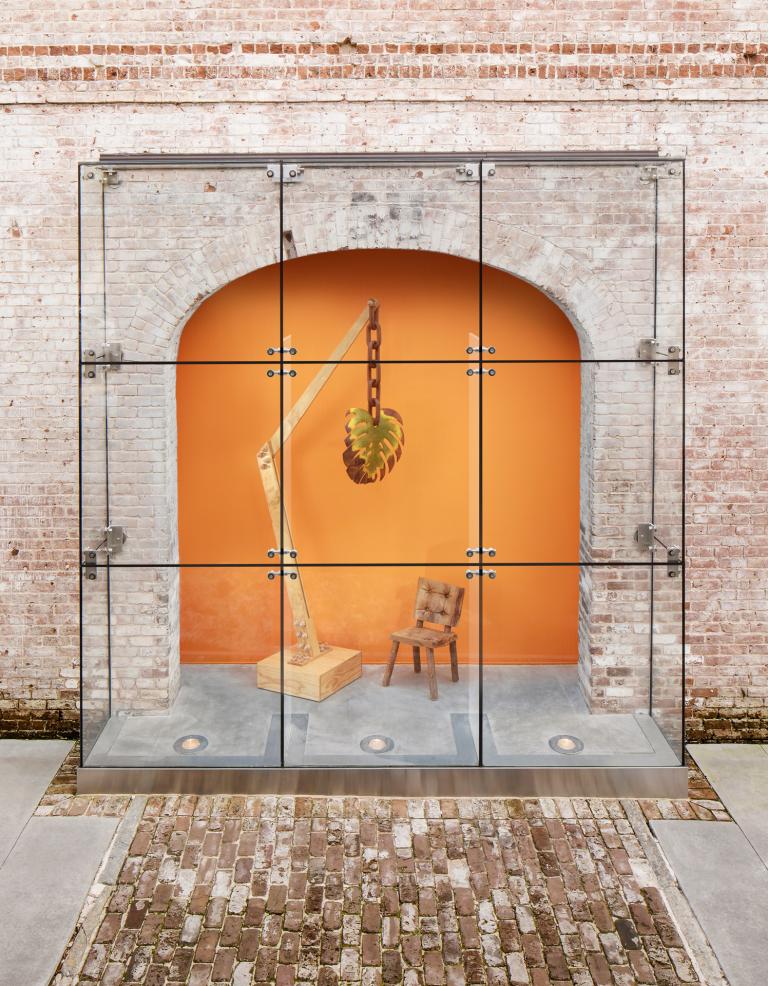 install view of Raul De Lara exhibition