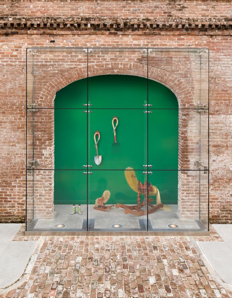 install view of Raul De Lara exhibition