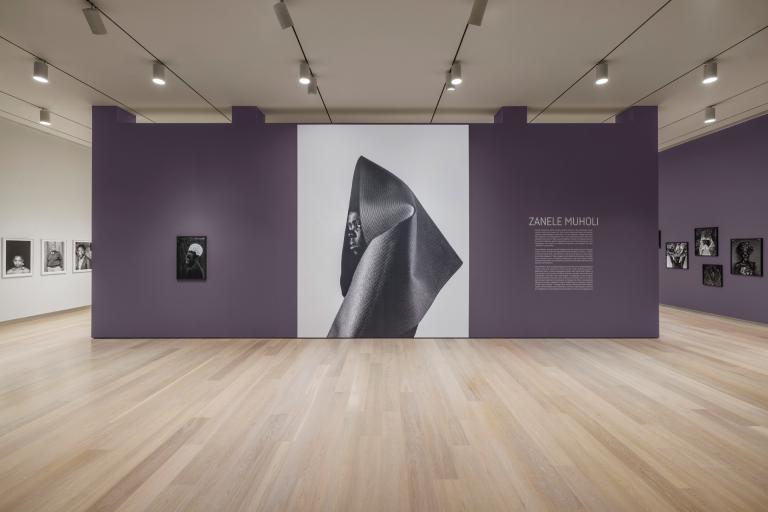install view of Zanele Muholi exhibition
