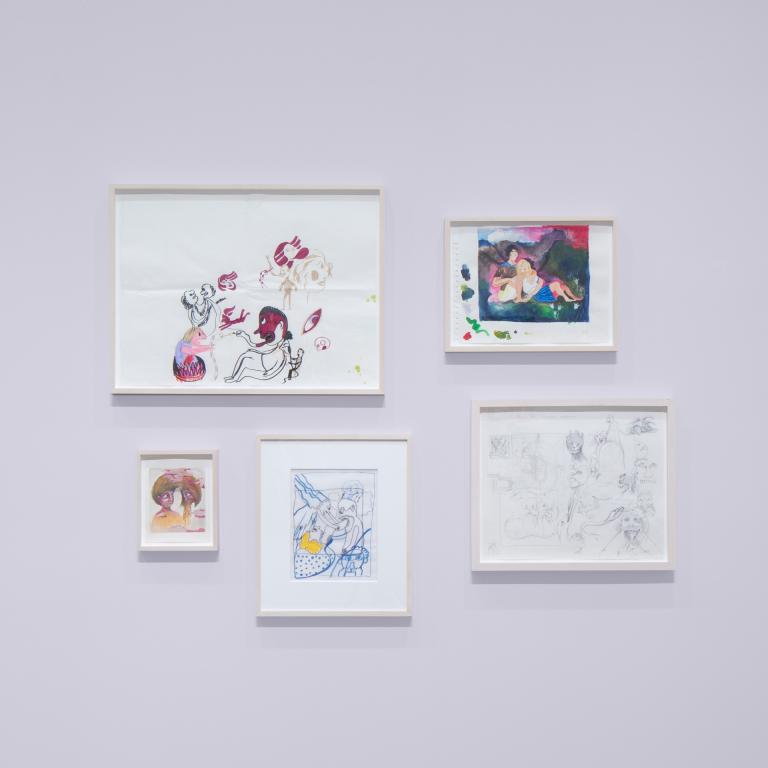 installation view of Christina Forrer exhibition
