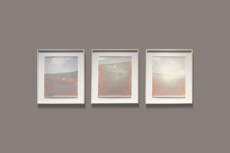 installation view of Kyra Schmidt exhibition