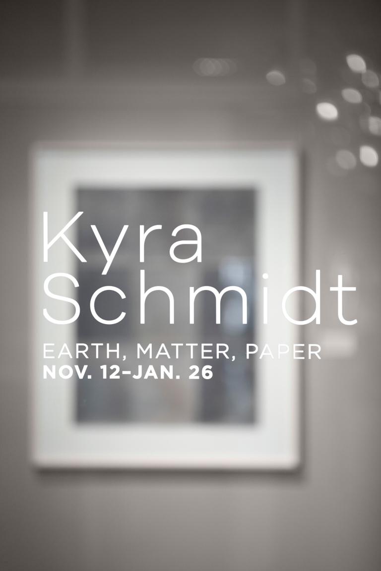 installation view of Kyra Schmidt exhibition
