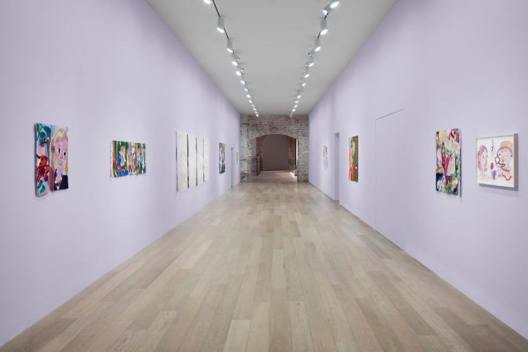 installation view of Christina Forrer exhibition