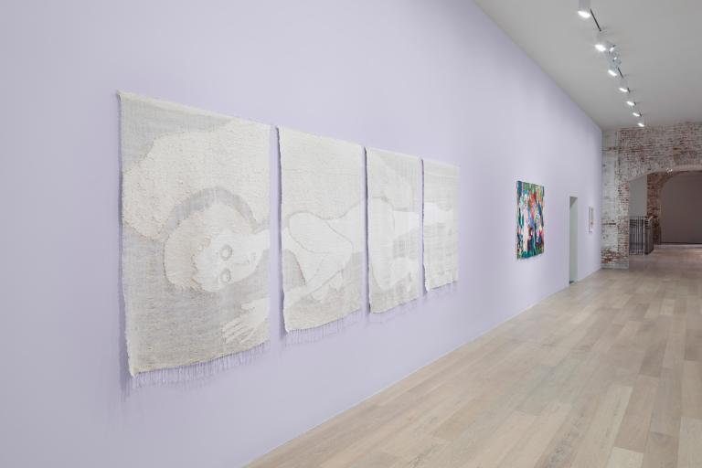installation view of Christina Forrer exhibition