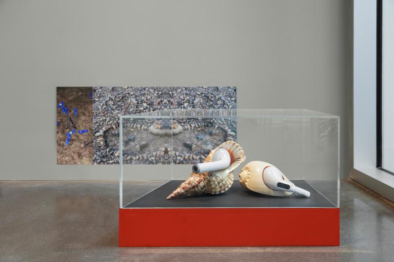 installation view of Corrina Goutos exhibition