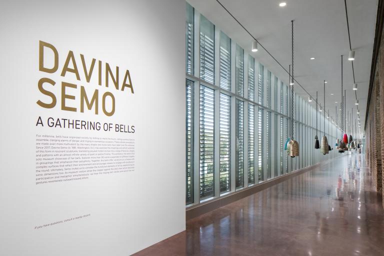 installation view of davina semo exhibition