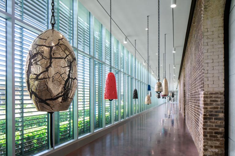 installation view of davina semo exhibition