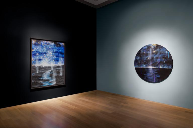 installation view of Michi Meko exhibition