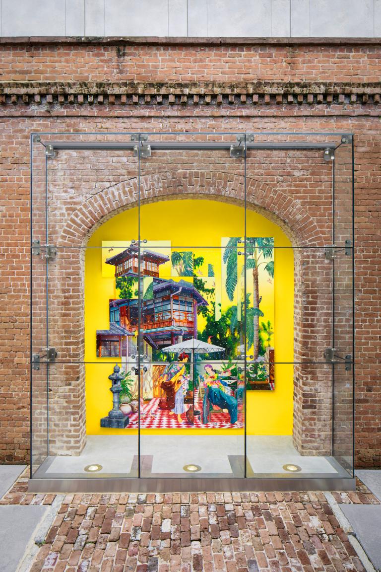 installation view of tomokazu matsuyama exhibition